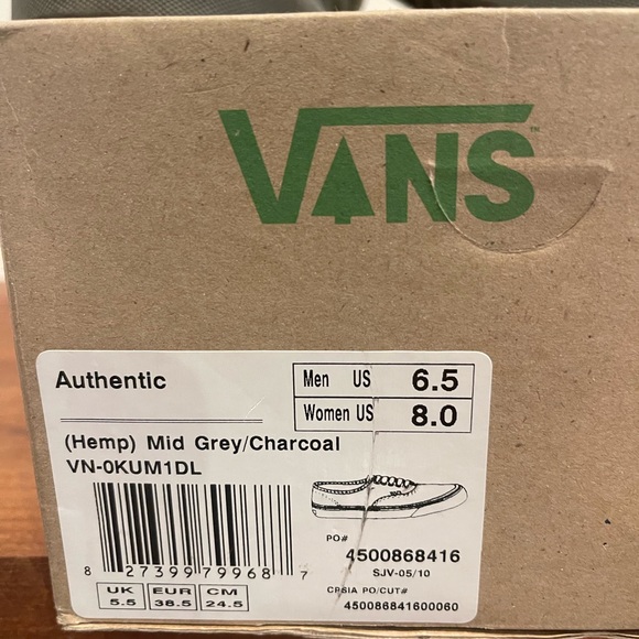 Vans Shoes - Hemp - Picture 2 of 3